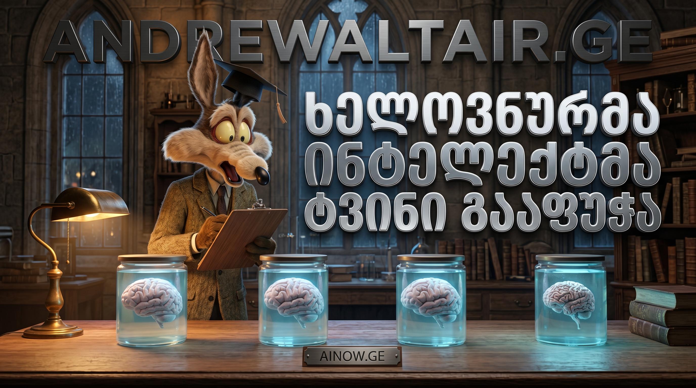 🧠 10 წუთი AI-სთან: როგორ ანადგურებს ალგორითმი ადამიანის დამოუკიდებელ აზროვნებას