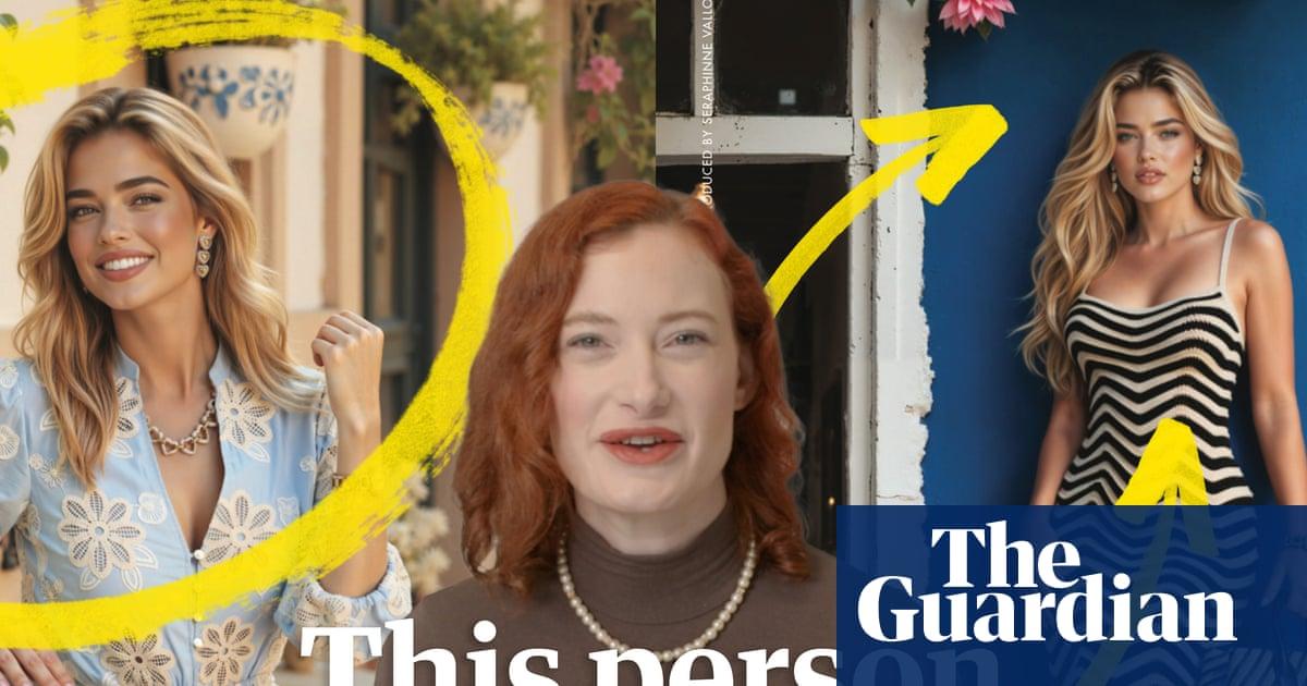 This model is not a real person: how AI is changing online shopping – video