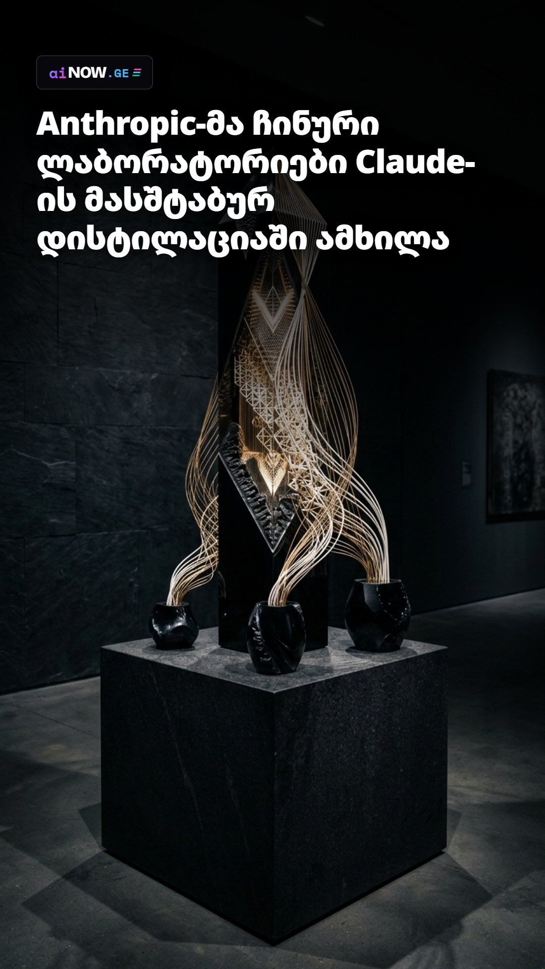 Anthropic-მა ჩინური ლაბორატორიები Claude-ის მასშტაბურ დისტილაციაში ამხილა